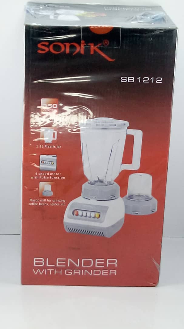 ELECTRIC BLENDER (SONIK) WITH ONLY 10TGC (300 NAIRA) THAT WORTH 4000 NAIRA 